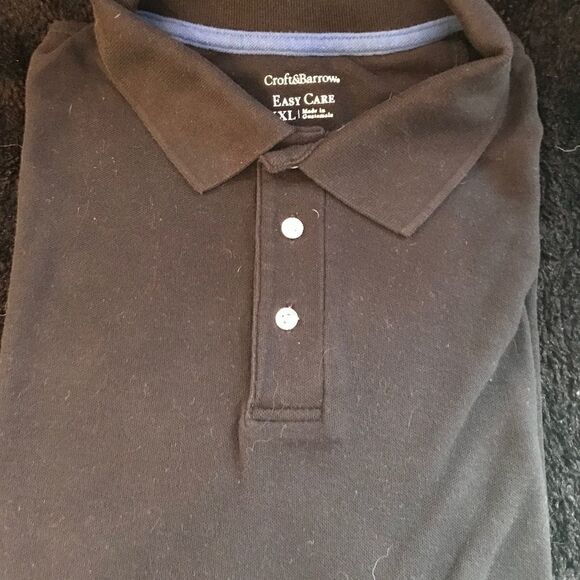 Polo Shirts Black and White - Picture 2 of 3